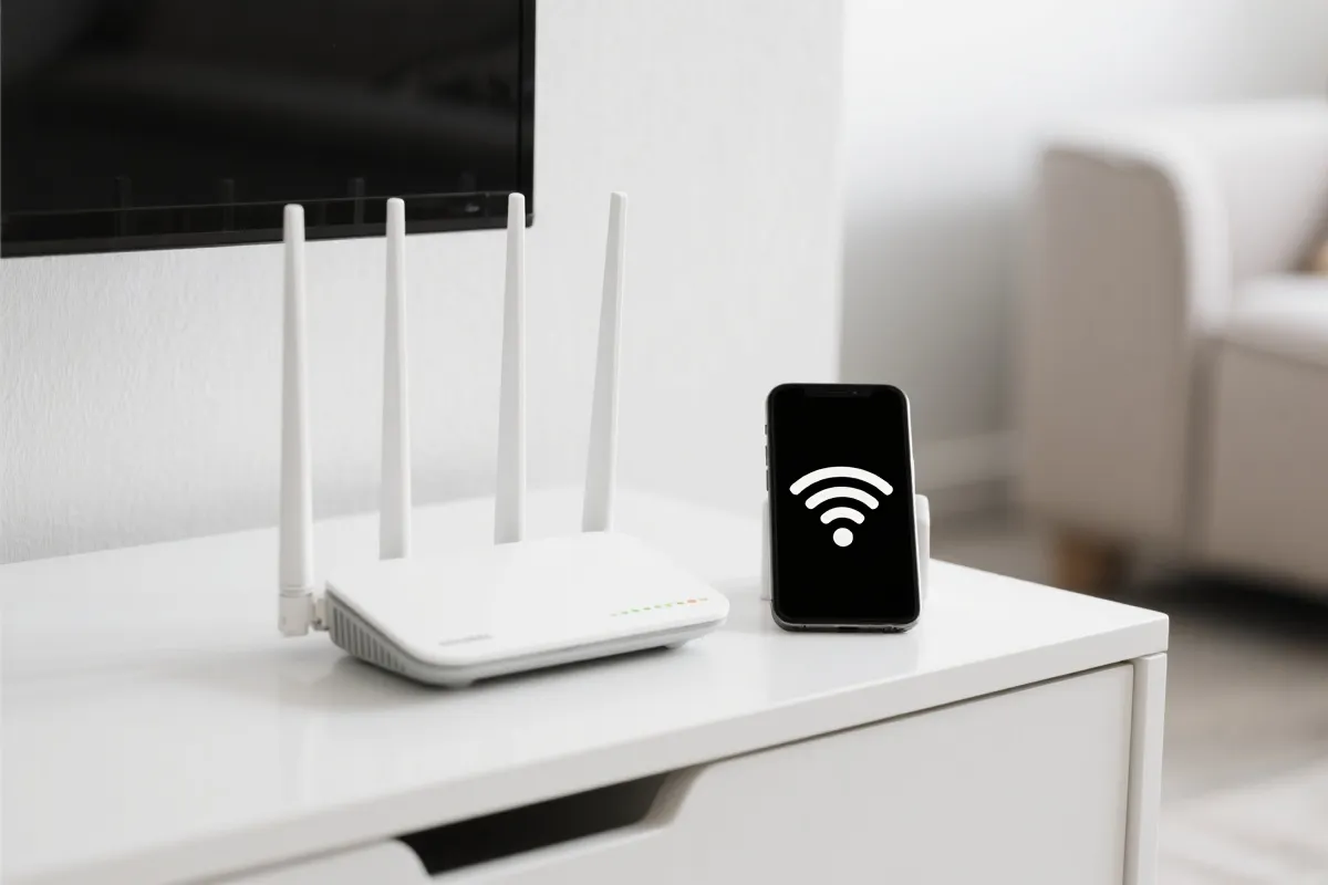 网络稳定与信号强度示意图